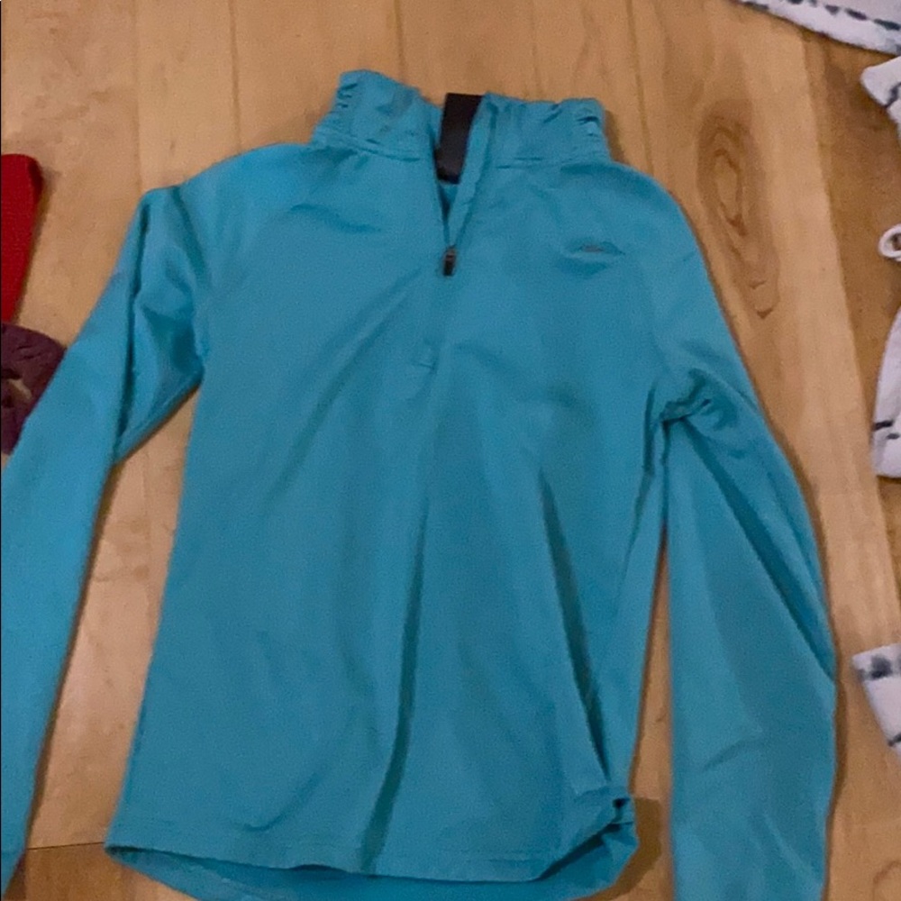 Athletic zip up